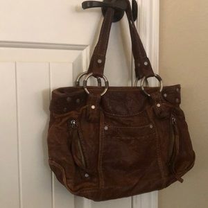 Cognac Leather Bag